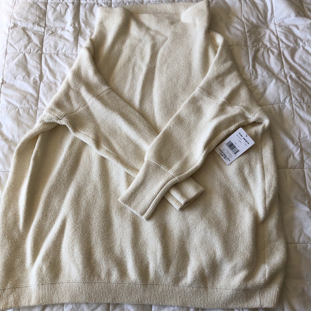 NWT Free People Ottoman Tunic - Cream M